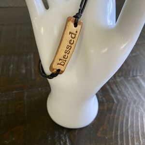 "Blessed" Mudlove adjustable Bracelet